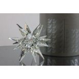 Boxed Swarovski Large Star candle holder 7600-143-000