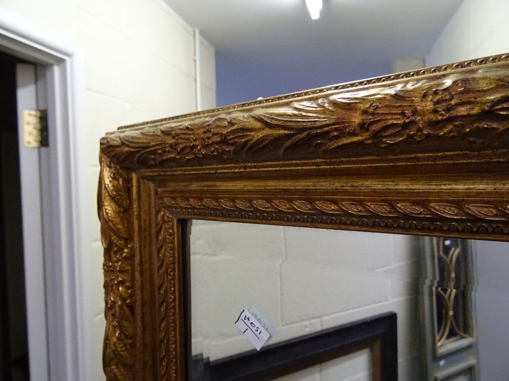 Large Gilt Framed Wall Mirror - Image 2 of 2