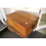 Victorian Pine Blanket Box