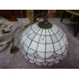 Large Tiffany Style Hanging Light Shade