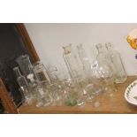 Collection of vintage Scientific & other glassware