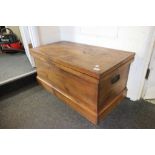 Victorian Pine Waxed and Polished Blanket Box