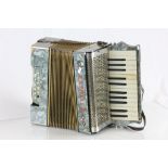 Vintage boxed Estrella Accordian