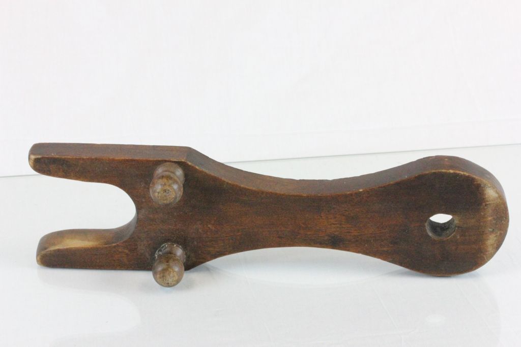 Vintage Oak Boot Jack - Image 2 of 2