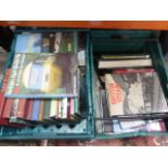 Three crates of vintage Railway related books