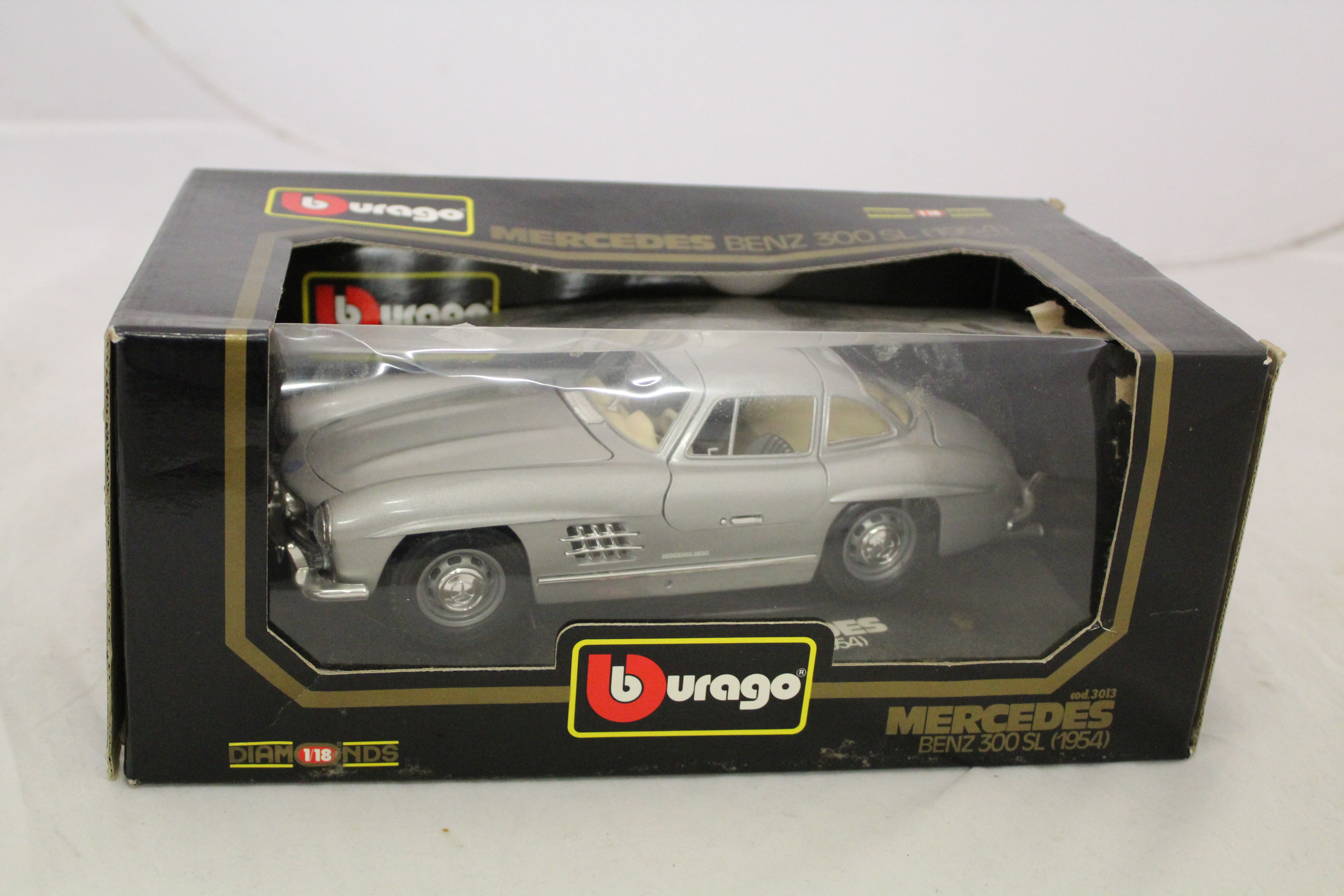 Five boxed diecast model vehicles to include Burago 1:24 x 2, Burago 1:18 x 2 and Majorette 1:24 x 1 - Image 2 of 6