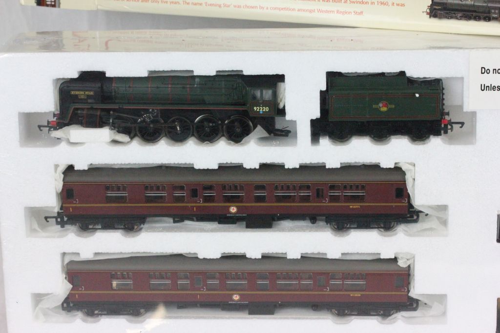 Boxed Hornby for Marks & Spencer OO gauge Evening Star 2004 Rail Bicentenary train set complete with - Image 2 of 4