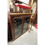 Victorian Mahogany Glazed Cabinet