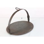 Antique Cast Iron Hanging Cooking Skillet