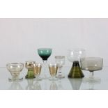 Large collection of vintage glassware