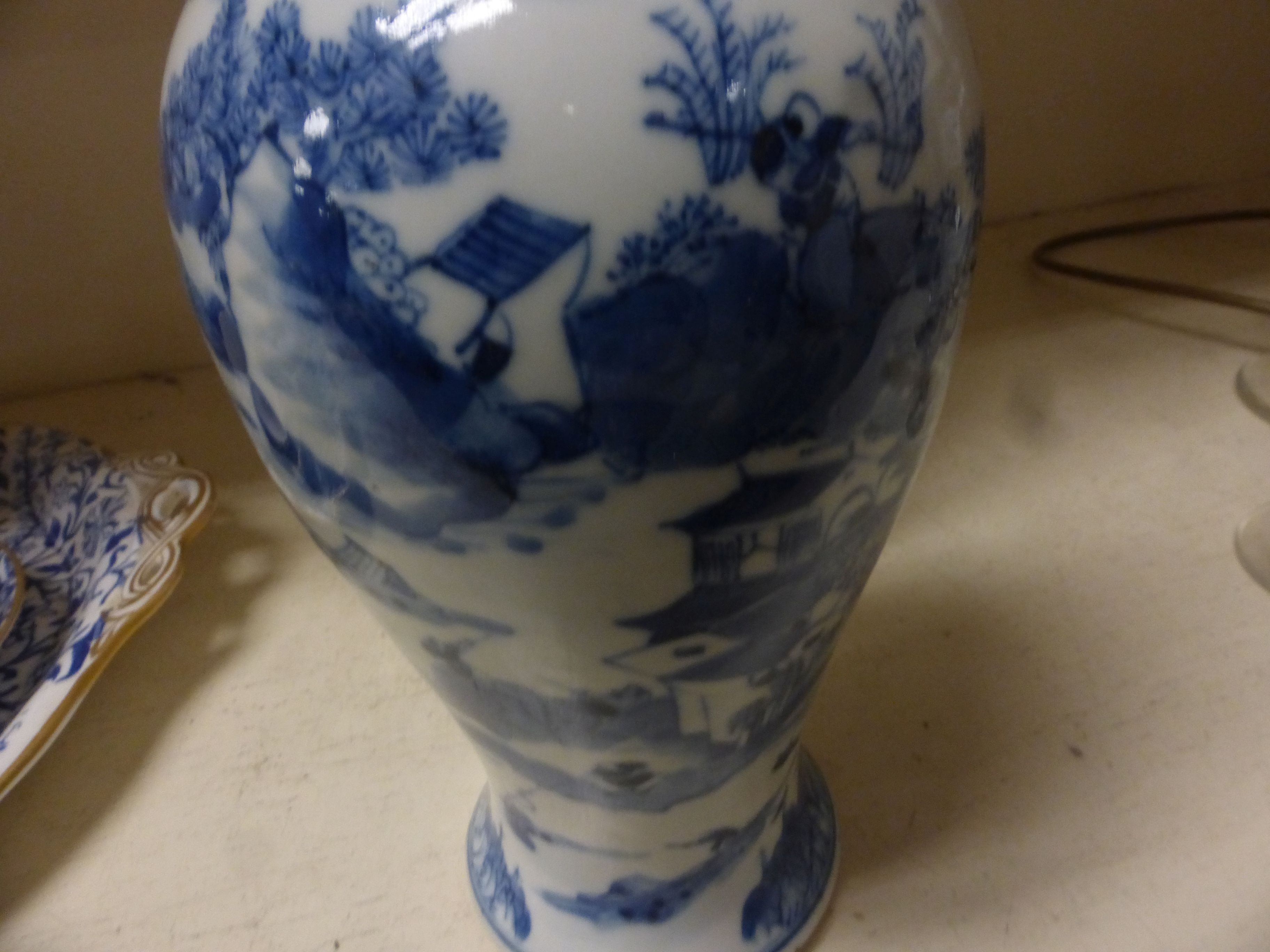 A 19th century Chinese B&W vase signed to base with the four characters - Image 7 of 12