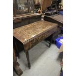 Late 19th century Oak Pembroke Table