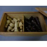 Wooden Chess Set in Box