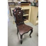 19th Century hall chair