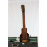 Selmer Lap Steel Truvoice guitar in original case with original Selmer valve amp. Untested. Original