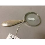 Silver Handled Magnifying Glass