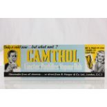 Vintage Advertising Sign ' Camthol '