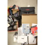Various Cameras and Accessories plus Canon Photo Printer
