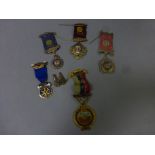 Four RAOB Medals to include Silver, Rotary Medal and Pair of Masonic Cufflinks