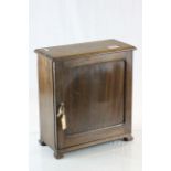 Small Mahogany Table Top Cabinet