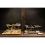 Two Early 20th century Postal Scales and Weights