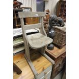 Victorian Pine Child's School Chair