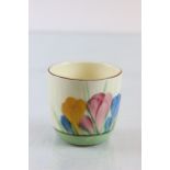 Clarice Cliff crocus pattern egg cup