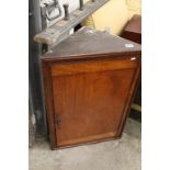 19th century Mahogany Corner Cupboard with Single Door