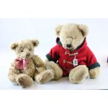 2003 Harrods bear & a Russ bear by Bergdoff