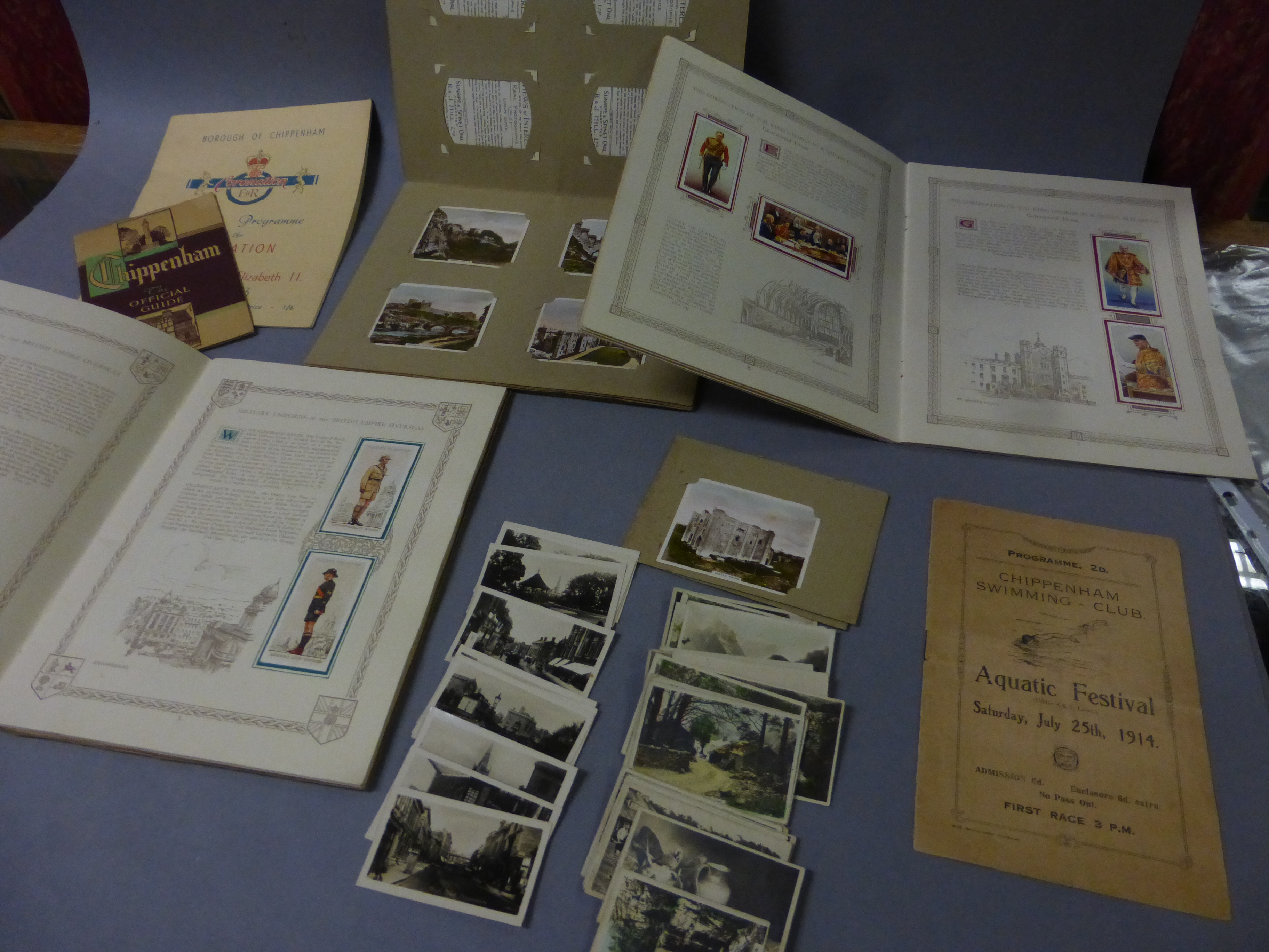 Quantity of Ephemera relating to Chippenham including Booklets and Snapshots plus Various