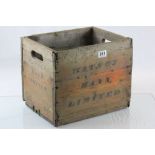 Vintage Watney Mann wooden beer crate