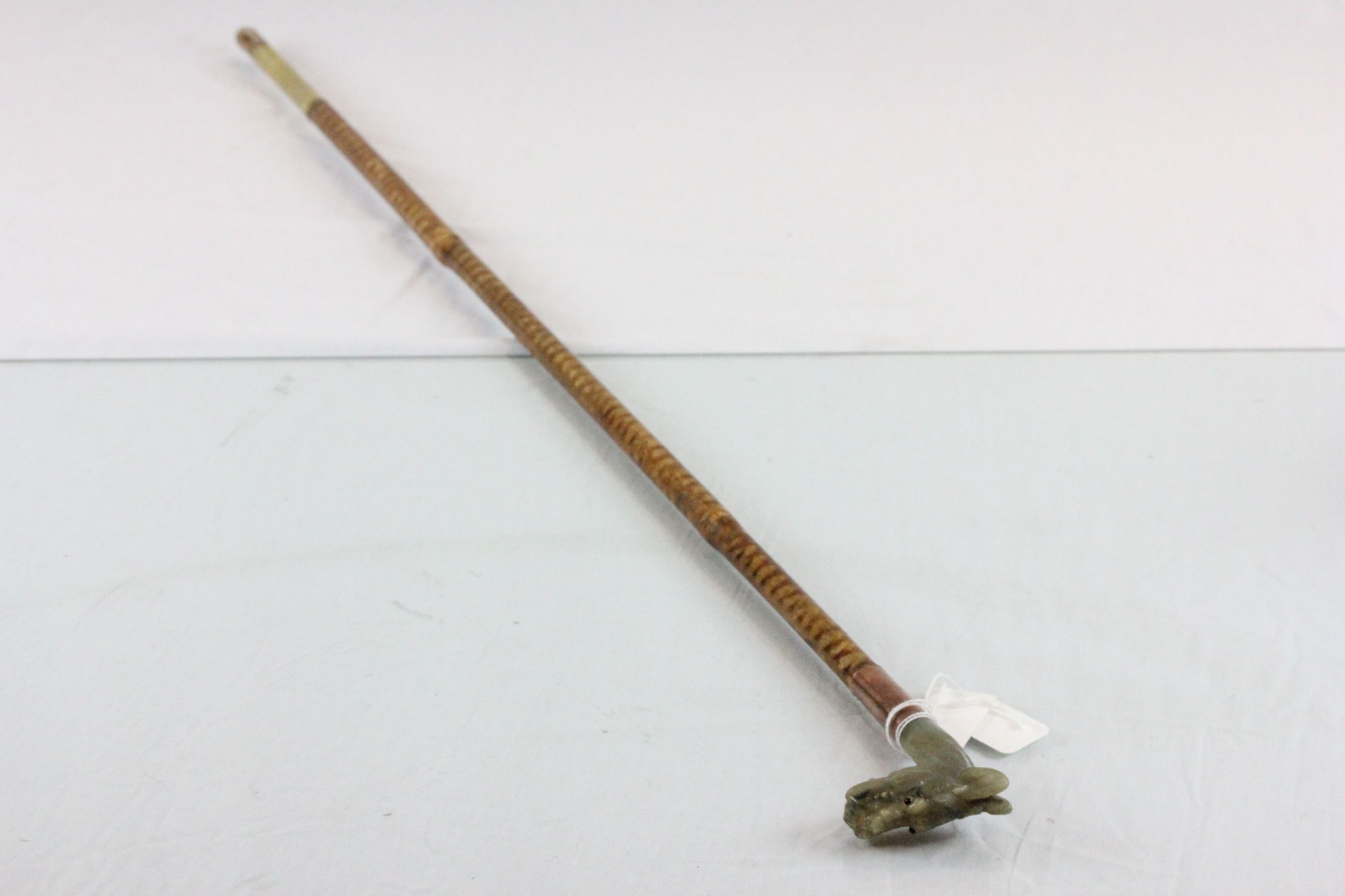 Walking Stick with Dog Head Handle