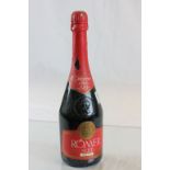 A bottle of 1983 Romer Sekt Champagne
