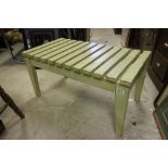 Painted pine luggage stand