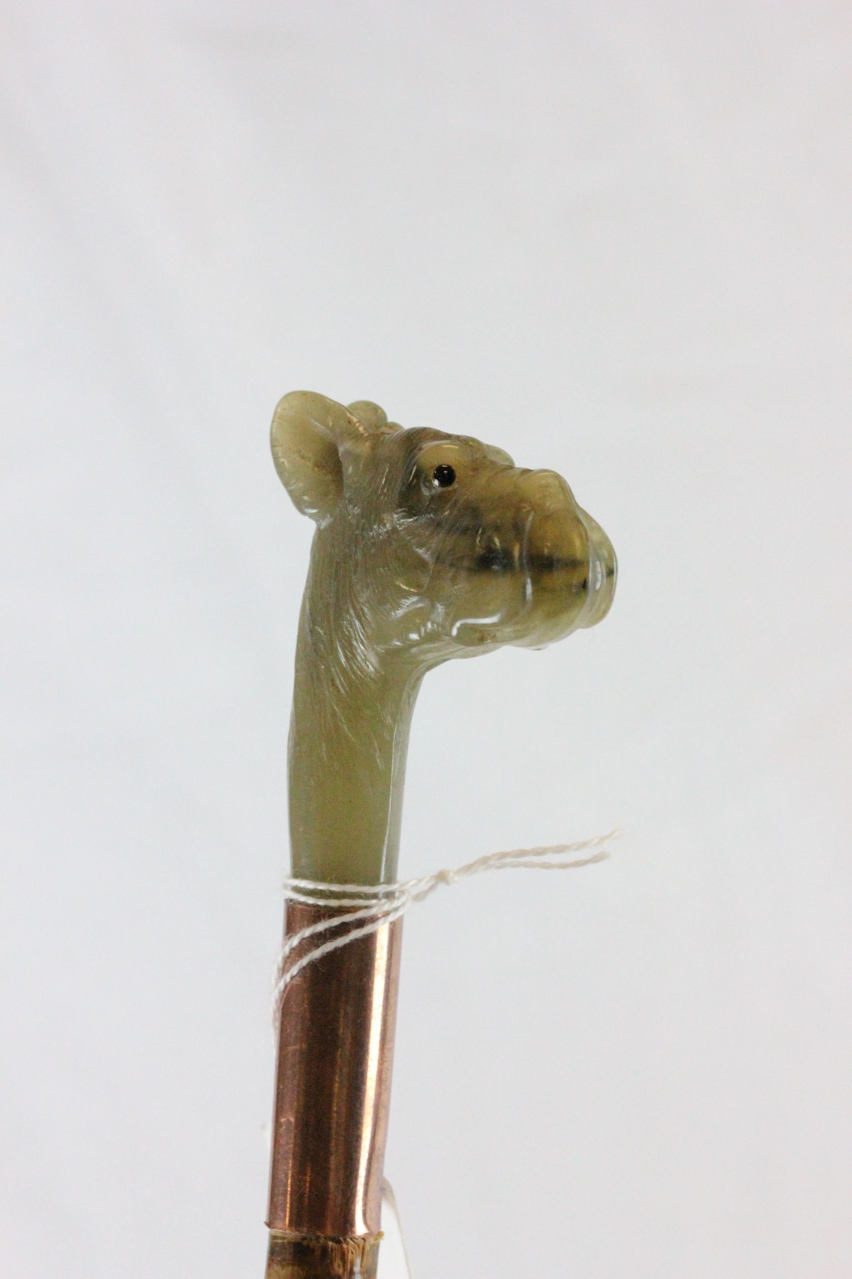 Walking Stick with Dog Head Handle - Image 2 of 3