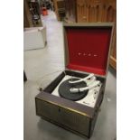 Vintage Bush Garrard Portable Record Player, model 210