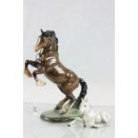Two beswick ceramic models of horses, 1014 & 915