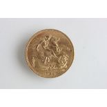 1913 Gold full Sovereign coin