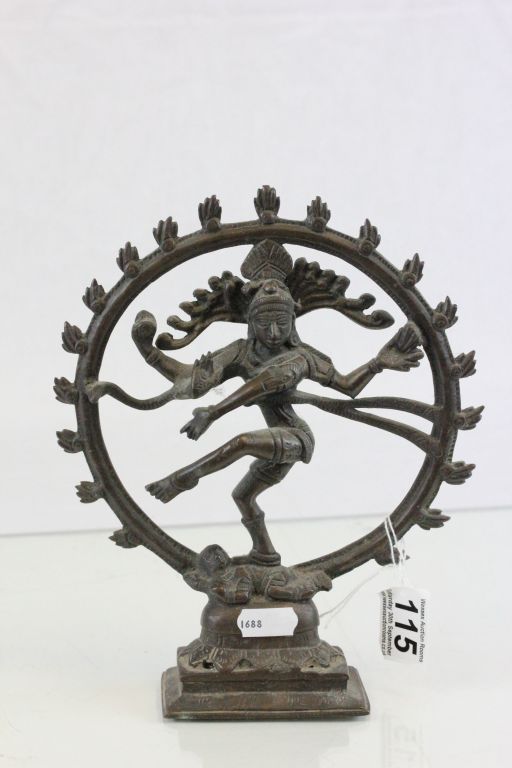 Bronze Dancing Hindu Diety Shiva