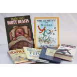 Books - 4 Roald Dahl Hardback 1st Editions ' Matilda ' 'Esio Trot ', ' The Vicar of Nibbleswick '