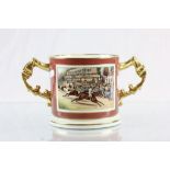 Aynsley Glorious Goodwood two handled cider mug