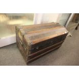 Antique dome topped trunk