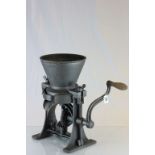 Large cast iron grinder