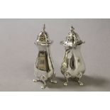 Pair of hallmarked Silver Pepperettes