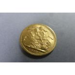 1912 Gold Sovereign coin