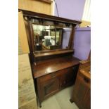 Shapland & Petter; Arts and Crafts Mahogany Mirrored Back Sideboard
