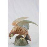 Spode Circus Pygargus ceramic model of Female Montagu's Harrier