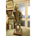 Theatrical Medieval Knights Suit of Armour, Gothic Style Replica of 15th century Suit with Pig Faced