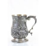 Georgian hallmarked Silver Tankard