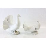 Two Lladro ceramic models of Doves, model numbers G-14N & B-18N